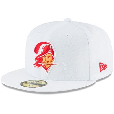 Бейсболка Tampa Bay Buccaneers New Era Throwback Logo Omaha 59FIFTY - White