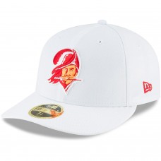 Бейсболка Tampa Bay Buccaneers New Era Throwback Logo Omaha Low Profile 59FIFTY - White