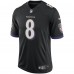 Игровая джерси Lamar Jackson Baltimore Ravens Nike Speed Machine Limited - Black