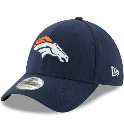 Бейсболка Denver Broncos New Era Navy 39THIRTY Flex Team Classic