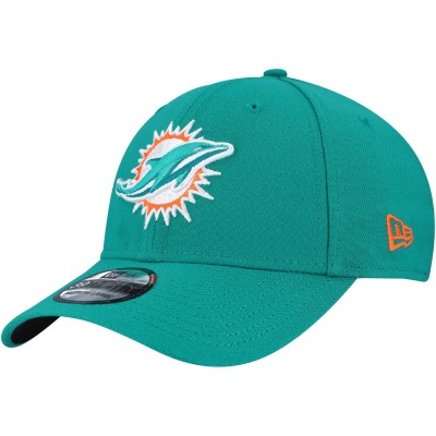 Бейсболка Miami Dolphins New Era Aqua Team Classic Throwback 39THIRTY