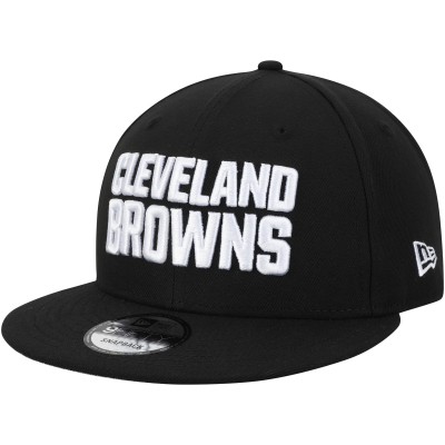 Бейсболка Cleveland Browns New Era Black B-Dub 9FIFTY