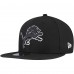 Бейсболка Detroit Lions New Era Black B-Dub 9FIFTY