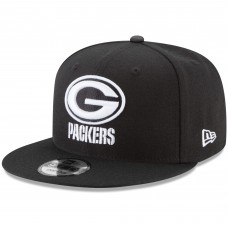Бейсболка Green Bay Packers New Era Black B-Dub 9FIFTY