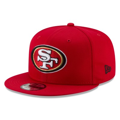 Бейсболка San Francisco 49ers New Era Scarlet Basic 9FIFTY Snapback