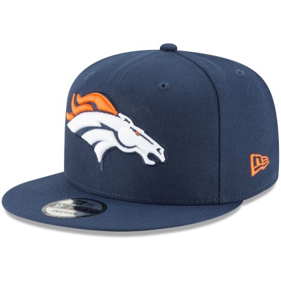 Бейсболка Denver Broncos New Era Navy Basic 9FIFTY Snapback