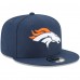 Бейсболка Denver Broncos New Era Navy Basic 9FIFTY Snapback