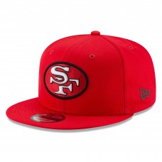 Бейсболка San Francisco 49ers New Era Throwback 9FIFTY Adjustable Snapback - Scarlet