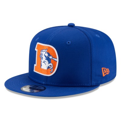 Бейсболка Denver Broncos New Era Royal Throwback 9FIFTY Snapback