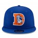 Бейсболка Denver Broncos New Era Royal Throwback 9FIFTY Snapback