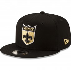 Бейсболка New Orleans Saints New Era Throwback 9FIFTY Adjustable - Black