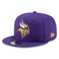 Бейсболка Minnesota Vikings New Era Purple Basic 9FIFTY Snapback