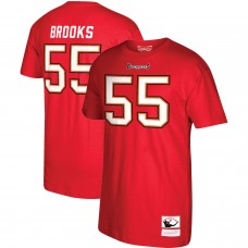 Derrick Brooks Tampa Bay Buccaneers Mitchell & Ness Retired Player Name and Number T-Shirt - Red