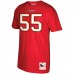 Футболка Derrick Brooks Tampa Bay Buccaneers Mitchell & Ness Retired Player Name and Number - Red