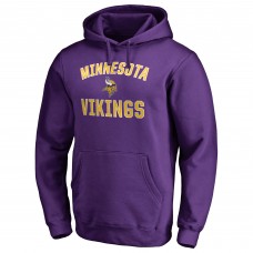 Minnesota Vikings Purple Victory Arch Pullover Hoodie Minnesota Vikings Purple Victory Arch Pullover Hoodie