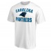 Футболка Carolina Panthers White Victory Arch