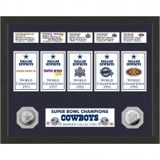 Dallas Cowboys Highland Mint 13 x 16 Banner Collection Silver Coin Photo Mint