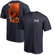 Футболка Chicago Bears Navy Midway Monster Футболка Chicago Bears Navy Midway Monster
