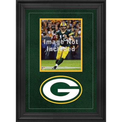 Green Bay Packers Fanatics Authentic Deluxe 8 x 10 Vertical Photograph Frame with Team Logo