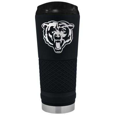 Chicago Bears Black 24oz Stealth Matte Tumbler