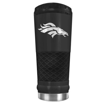 Denver Broncos Black 24oz Stealth Matte Tumbler