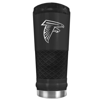 Atlanta Falcons Black 24oz Stealth Matte Tumbler