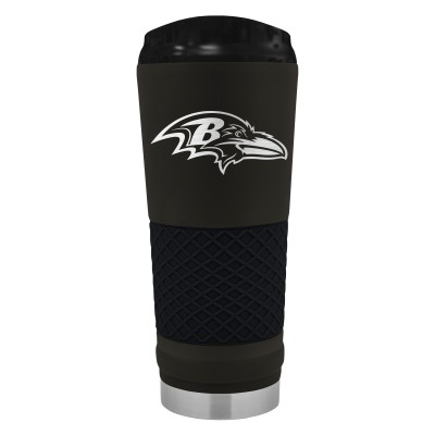 Baltimore Ravens Black 24oz Stealth Matte Tumbler