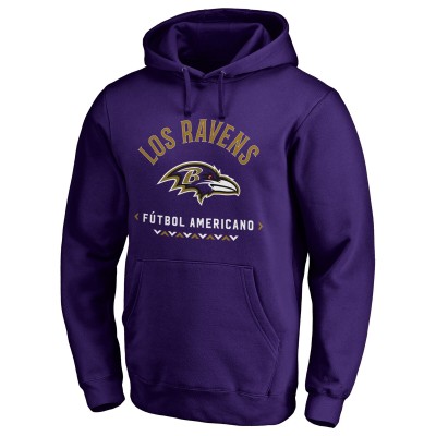 Толстовка Baltimore Ravens Purple Futbol Americano