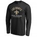 Футболка с длинным рукавом New Orleans Saints Black Futbol Americano