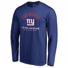 Футболка с длинным рукавом New York Giants Futbol Americano - Royal
