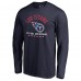 Футболка с длинным рукавом Tennessee Titans Futbol Americano - Navy