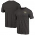 Jacksonville Jaguars Heathered Black Primary Logo Left Chest Distressed Tri-Blend T-Shirt Jacksonville Jaguars Heathered Black Primary Logo Left Chest Distressed Tri-Blend T-Shirt