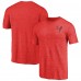 Футболка Tampa Bay Buccaneers Primary Logo Left Chest Distressed Tri-Blend - Heathered Red