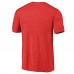 Футболка Tampa Bay Buccaneers Primary Logo Left Chest Distressed Tri-Blend - Heathered Red