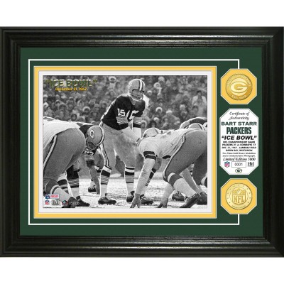 Green Bay Packers Bart Starr Highland Mint Player Impact Photomint