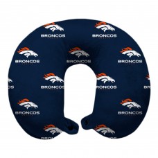 Denver Broncos Navy Polyester-Fill Travel Pillow Denver Broncos Navy Polyester-Fill Travel Pillow