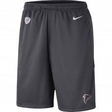 Шорты Atlanta Falcons Nike Sideline Coaches Performance - Charcoal