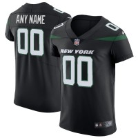 Именная игровая джерси New York Jets Nike Vapor Untouchable Elite - Stealth Black