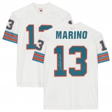 Игровая джерси Autographed Miami Dolphins Dan Marino Fanatics Authentic White Replica Mitchell & Ness