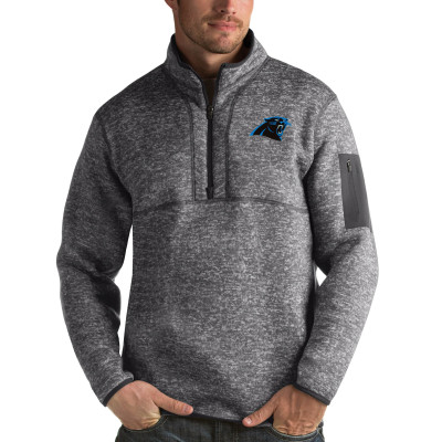 Пуловер Carolina Panthers Antigua Charcoal Fortune Jacket
