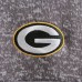 Кофта на короткой молнии Green Bay Packers Antigua Charcoal Fortune