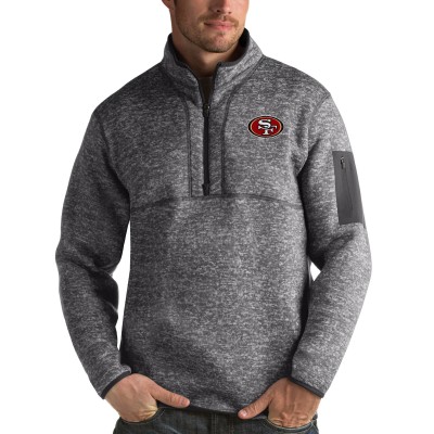 Кофта теплая San Francisco 49ers Antigua Fortune - Charcoal