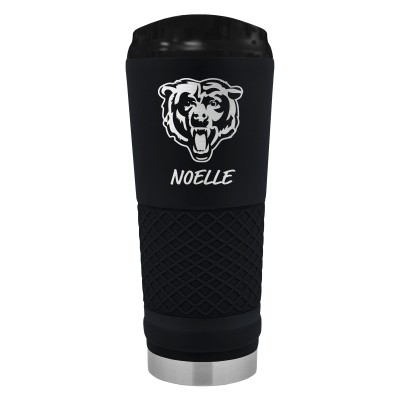 Chicago Bears Black 24oz. Personalized Stealth Draft Beverage Cup