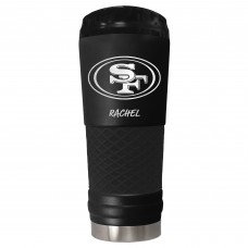 Именная кружка San Francisco 49ers 24oz. Stealth Draft Beverage - Black