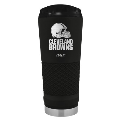 Cleveland Browns Black 24oz. Personalized Stealth Draft Beverage Cup