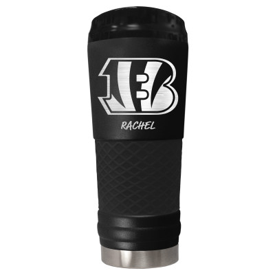 Именная термос Cincinnati Bengals Black 24oz. Stealth Draft