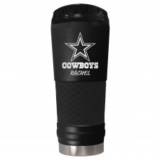 Dallas Cowboys Black 24oz. Personalized Stealth Draft Beverage Cup