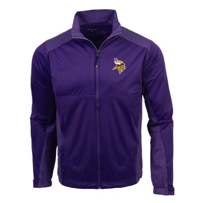 Кофта на молнии Minnesota Vikings Antigua Revolve - Purple