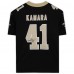 Игровая джерси Autographed New Orleans Saints Alvin Kamara Fanatics Authentic Nike Black Limited