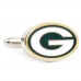 Green Bay Packers Green Cufflinks